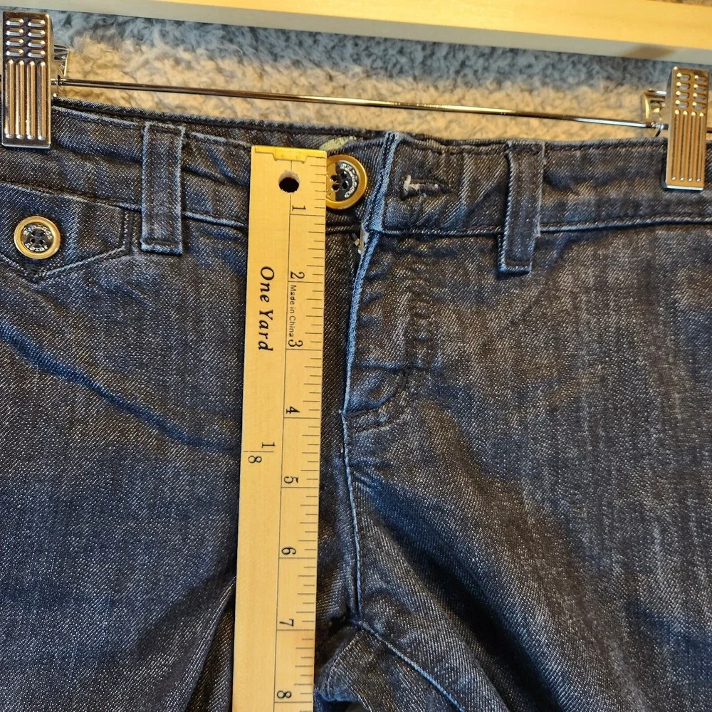 Juicy Couture Jeans Womens 26 (Fits 29 X 27) Dark Wash Low Rise Denim Cotton Y2K